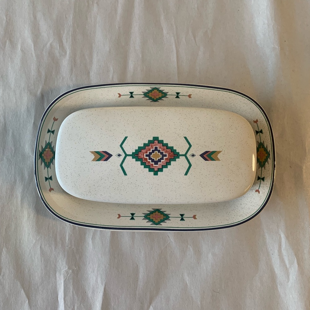 VTG Studio Nova ADIRONDACK Large Butter Dish w/ Lid - EUC